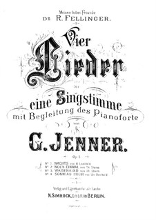 Complete set: Vollsammlung by Gustav Jenner