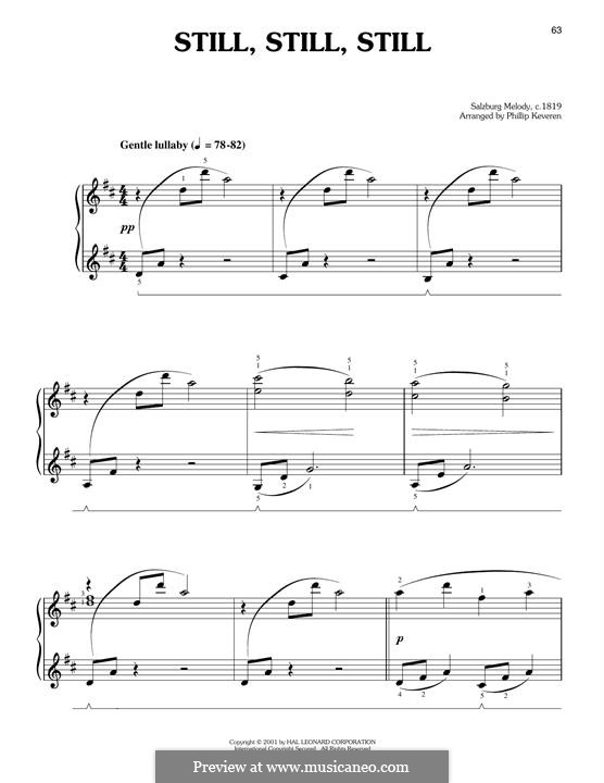 Still, Still, Still: Für Klavier by folklore