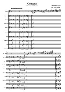 Violinkonzert Nr.1 in g-Moll, Op.26: Teil I by Max Bruch