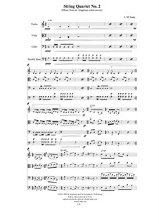 String Quartet No.2: String Quartet No.2 by J. M. Smig