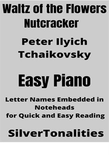 Nr.8 Blumenwalzer: For easy piano 2nd Edition by Pjotr Tschaikowski