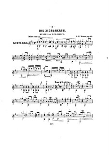 Fantasie über Thema aus 'Die Zigeunerin' von Balfe, Op.17: Fantasie über Thema aus 'Die Zigeunerin' von Balfe by Johann Kaspar Mertz