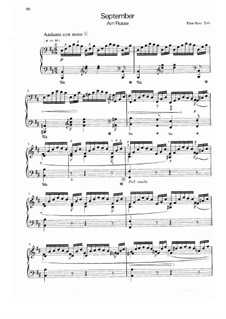 Das Jahr: September by Fanny Cäcilie Mendelssohn-Bartholdy