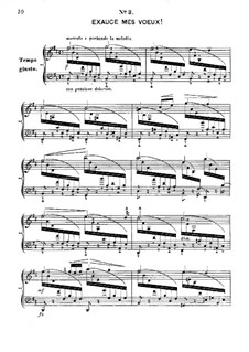 Douze études caractéristiques, Op.2: Etüde Nr.3 by Adolf von Henselt