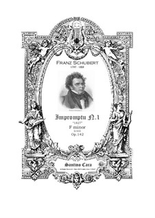 Vier Impromptus für Klavier, D.935 Op.142: Impromptu No.1 by Franz Schubert