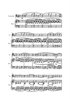 Allegretto for Cello (E Minor): Allegretto for Cello (E Minor) by Adam Curry