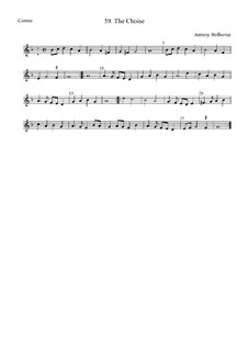 The Choise: Cantus by Anthony Holborne