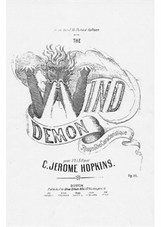The Wind Demon, Op.11: The Wind Demon by Charles Jerome Hopkins