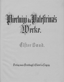 Messen: Buch II by Giovanni da Palestrina