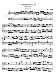 Selected Numbers: Nr.11-15 by Johann Sebastian Bach