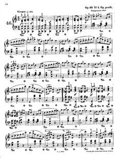 Mazurkas, Op. posth.68: Nr.1 in C-Dur by Frédéric Chopin