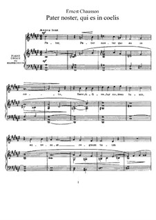 Drei Lieder: Drei Lieder by Ernest Chausson