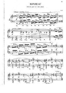 Rondo in C-Dur, Op.73: Für Klavier by Frédéric Chopin