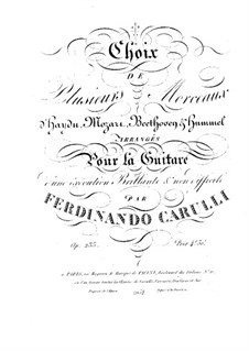 Gesammelte Werke nach Themen von verschiedenen Komponisten für Gitarre, Op.235: Gesammelte Werke nach Themen von verschiedenen Komponisten für Gitarre by Ferdinando Carulli