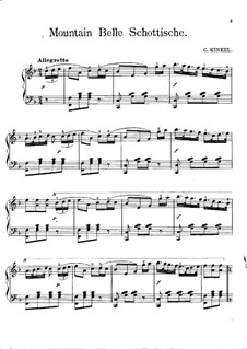 Mountain Belle Schottische: Für Klavier by Charles Kinkel