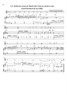 Segundo verso do quarto tom para cantar e órgão: Segundo verso do quarto tom para cantar e órgão by Manuel Rodrigues Coelho