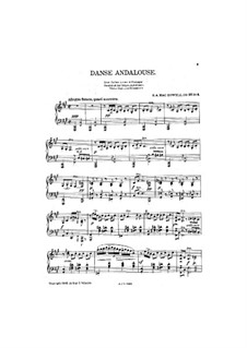 Les Orientales, Op.37: No.3 Dans Andalouse by Edward MacDowell
