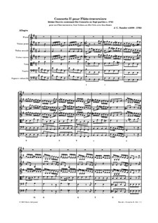 Flötenkonzert Nr.2 in e-Moll, Op.11: Flötenkonzert Nr.2 in e-Moll by Jacques-Christophe Naudot