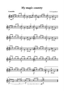 My magic country, Op.4: My magic country by Oleg Kopenkov