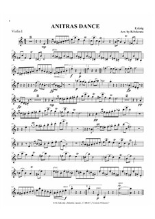 Suite Nr.1. Anitras Tanz, Op.46 No.3: Für Streichquartett by Edvard Grieg