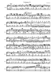 Voluntary No.10 in D Major: Voluntary No.10 in D Major by John Bennett