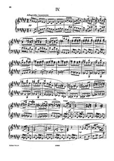 Suite für Klavier, FS 91 Op.45: Teil IV by Carl Nielsen