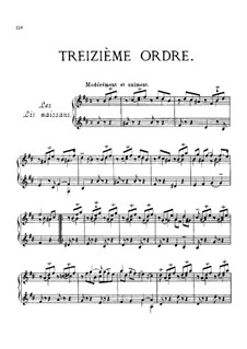 Treizième ordre : Vollsammlung by François Couperin