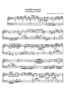 Ariadne Musica: Prelude No.14 in A Flat Major by Johann Caspar Ferdinand Fischer