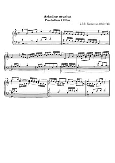 Ariadne Musica: Prelude No.1 in C Major by Johann Caspar Ferdinand Fischer