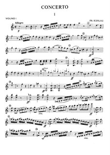Konzert für Klavier und Orchester, Op.7: Stimmen by Friedrich Kuhlau