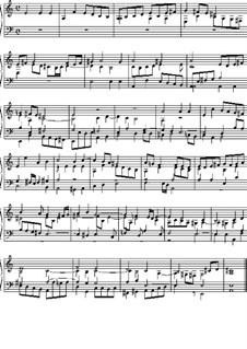 Fuge in a-Moll: Fuge in a-Moll  by Johann Pachelbel