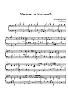 Chaconne oder Passacaglia: Chaconne oder Passacaglia by Louis Couperin