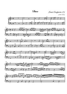 Duo in g-Moll: Duo in g-Moll by Louis Couperin