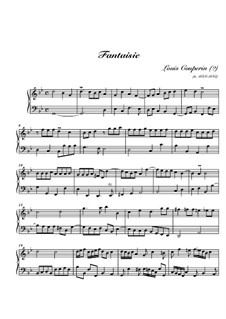 Fantasie in g-Moll für Cembalo: Fantasie in g-Moll für Cembalo by Louis Couperin