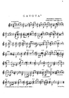 Gavotte in C-Dur: Gavotte in C-Dur by Francesco Corbetta