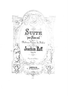 Suite Nr.4 in d-Moll, Op.91: Fantasie und Fuge by Joachim Raff
