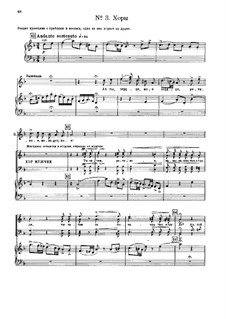 Mermaid: Act I, Choir by Alexander Sergeyevich Dargomyschski