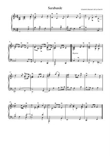 Sarabande in F-Dur: Sarabande in F-Dur by Elisabeth Jacquet de La Guerre