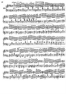 Dreissig fortschreitende Etüden, WoO 37: Etüden Nr.25-29 by Joachim Raff