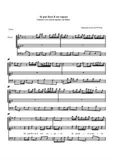 Se pur fosse il cor capace: Se pur fosse il cor capace by Domenico Sarro