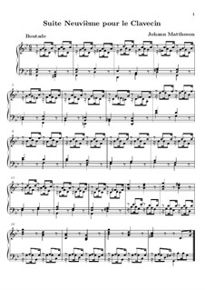 Suite Nr.9 in g-Moll: Suite Nr.9 in g-Moll by Johann Mattheson