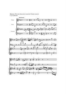 Cembalokonzert Nr.1 in c-Moll, RCT 7: Teil I 'La coulicam' by Jean-Philippe Rameau