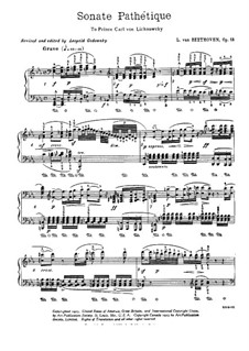 Alle Teile: Edited by L. Godowsky by Ludwig van Beethoven