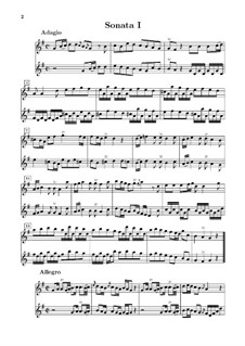 Sechs Duos für zwei Flöten (oder Violinen): Sechs Duos für zwei Flöten (oder Violinen) by Leonardo Vinci, Johan Agrell
