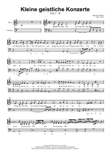 Kleine geistliche Konzerte, Op.8: Nr.2 Bringt her dem Herren, ihr Gewaltigen, SWV 283 by Heinrich Schütz