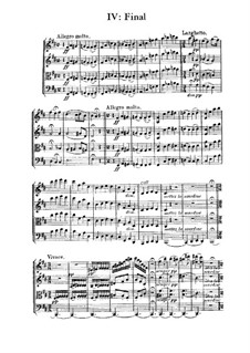 Streichquartett in D-Dur, M.9: Teil IV by César Franck