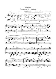 Vollständiger Satz: Für einen Interpreten by Johann Friedrich Burgmüller