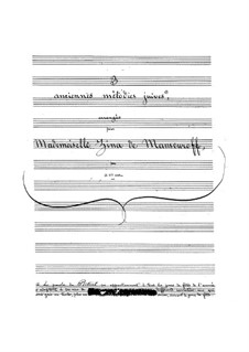 Drei alte jüdische Melodien: Melodien Nr.1, 2 by Charles-Valentin Alkan