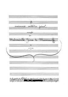 Drei alte jüdische Melodien: Melodien Nr.1, 2 by Charles-Valentin Alkan
