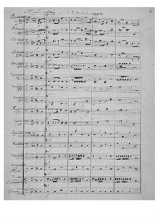 Militärische Marsch: Für Blasorchester by Juan Crisóstomo de Arriaga